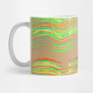 Northern Sky - Orange Green Mug